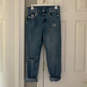 & Denim Boyfriend Jeans Size 25